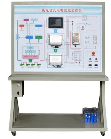 纯电动汽车电池管理系统实训台